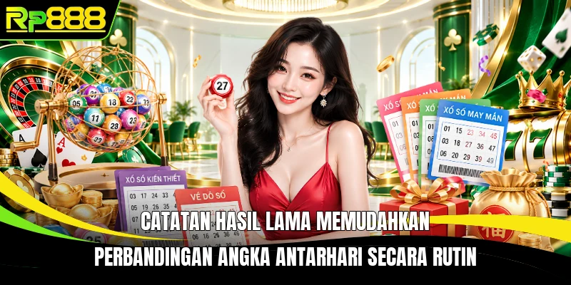 Catatan hasil lama memudahkan perbandingan angka antarhari secara rutin