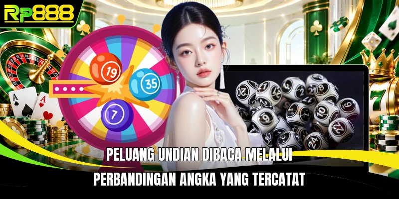 Peluang undian dibaca melalui perbandingan angka yang tercatat