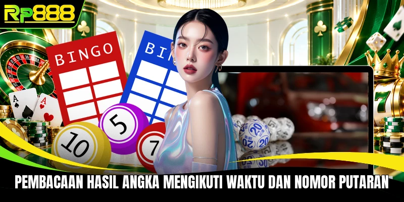 Pembacaan hasil angka mengikuti waktu dan nomor putaran